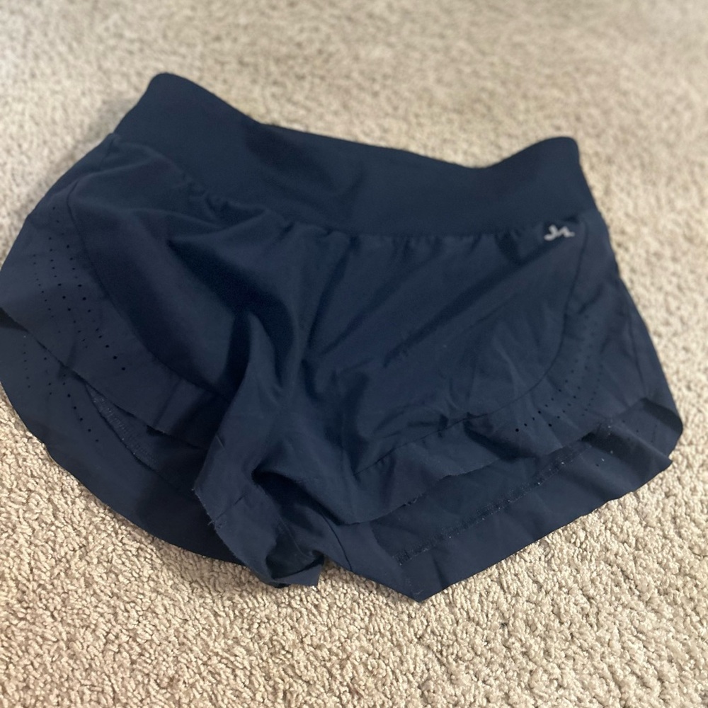 Women's navy Running Shorts
